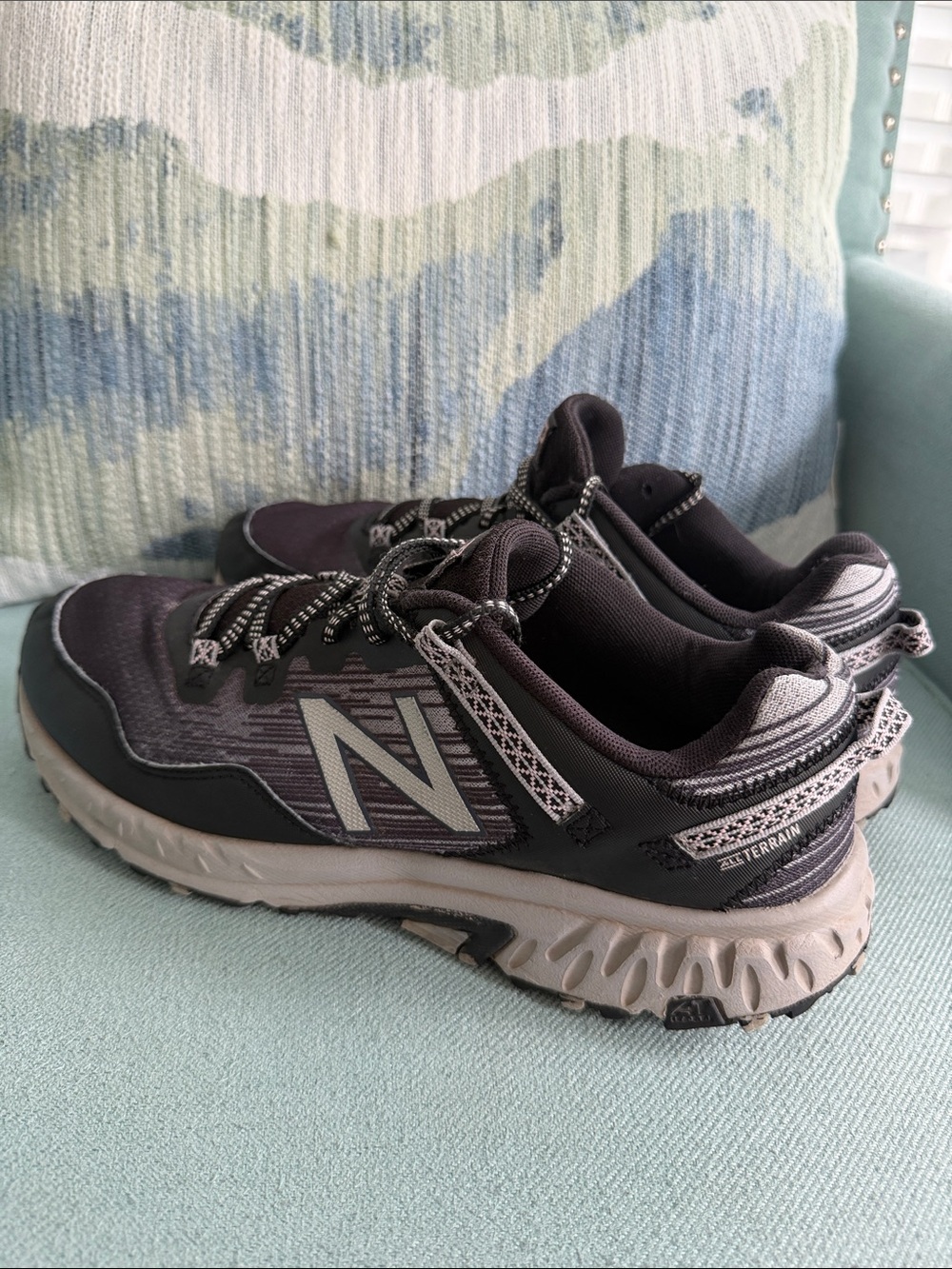 New Balance Black and Gray Trail Runners
